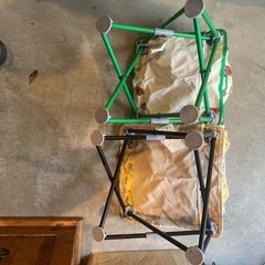 キャンプ　アウトドア　子供用チェアー　2脚 の画像