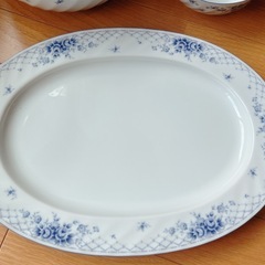 プレート皿1枚と丸大皿器と丸小皿5枚☆新品の画像