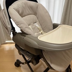 コンビ ネムリラ AUTOSWING BEDi Long スリープシェル EG+ ミルキーベージュの画像