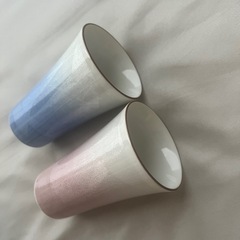 【新品未使用・箱付き】九谷焼ペアカップの画像