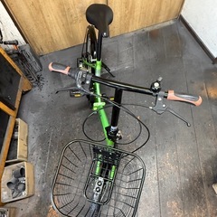 中古車　折り畳み自転車　VOlkswagen　20インチ　6段変速　美品の画像