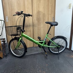 中古車　折り畳み自転車　VOlkswagen　20インチ　6段変速　美品の画像