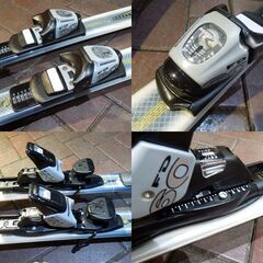 ROSSIGNOL CUT 150cm カービングスキー 前後ワンタッチ調整ビンディグ板 ロシニョール 札幌市 新道東店の画像