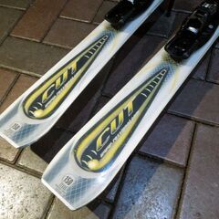 ROSSIGNOL CUT 150cm カービングスキー 前後ワンタッチ調整ビンディグ板 ロシニョール 札幌市 新道東店の画像