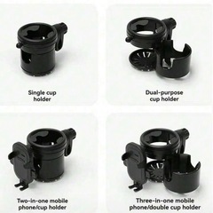 ベビーカー 3 で 1 カップ ホルダーの画像