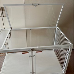 エクステイル extail ワイド アクリル ペットケージの画像