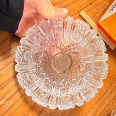 江戸切子　灰皿の画像