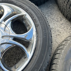 155/65R14 スタッドレス　アルミホイール　マルチの画像