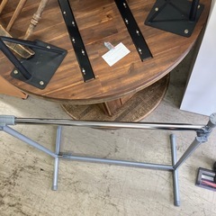 石2512-774 ハンガーラック 伸縮可 傾きあり 中古の画像