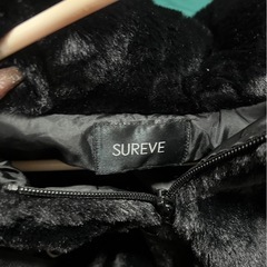 SUREVE フリースフードジャケット LUNA ブラック L の画像