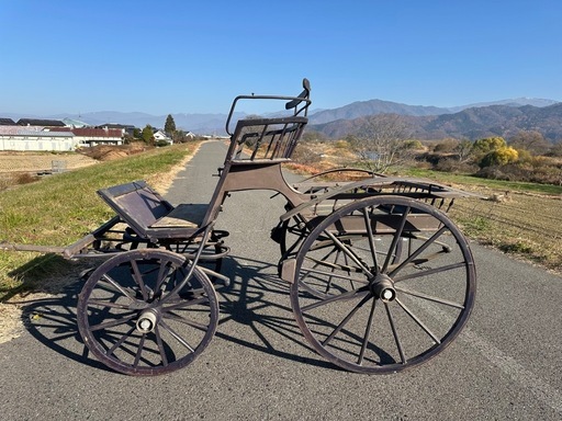 フランス输入馬車120年以上