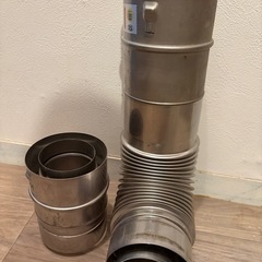 【現状渡し】パロマ LPガス用 給湯器 PH-20LXT-1 外壁用 FF式｜取付金具・煙突一部付｜札幌近郊の画像