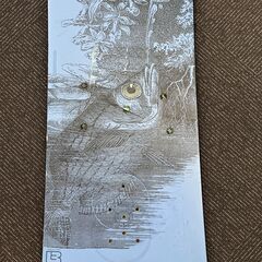 店頭引き渡し 中古 BURTON バートン スノーボード 板 A55 152cm 魚 青 vintageの画像