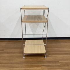 【トレファクマーケット久喜店】無印良品　ステンレスユニットシェルフの画像