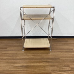 【トレファクマーケット久喜店】無印良品　ステンレスユニットシェルフの画像