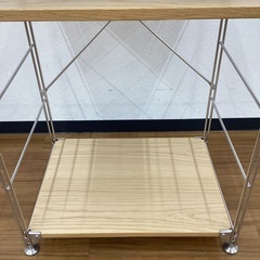 【トレファクマーケット久喜店】無印良品　ステンレスユニットシェルフの画像