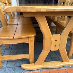 ※終了※★早い者勝ち★6人掛けダイニングセット 180×90 イス6脚セットの画像