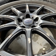 BLZZAK VRX2 スタッドレスタイヤ215/60R17＆ホイール4本セットの画像