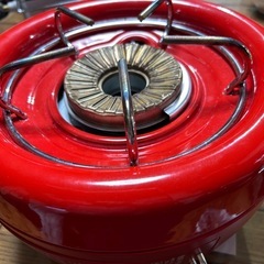  Aladdin アラジン ポータブルガスカセットコンロ ヒバリン レッド の画像