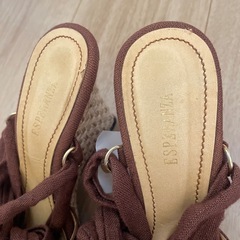 歳末セール価格！エスペランサ　レースアップサンダルの画像