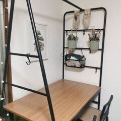 テーブル + 2椅子 IKEA　HÅVERUD / STIGの画像