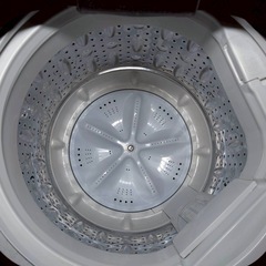 【美品】ヤマダ電機 6kg 洗濯機 風乾燥 2022年製 引き取り限定の画像