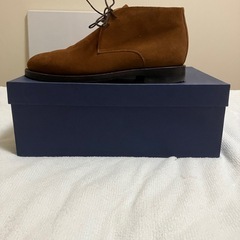 JALAN SRIWIJAYA ジャランスリワヤ スエード チャッカブーツ 25cm ブラウン 98322の画像