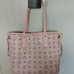 トートバッグ　ピンク　大きいサイズ　ママバッグの画像