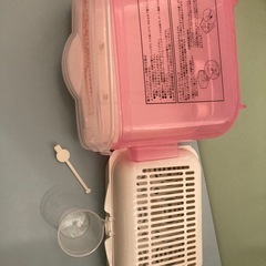 哺乳瓶　消毒ケース　2個セットの画像