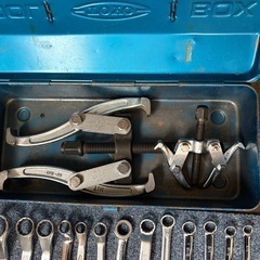 ②工具 メガネレンチ コンビネーション スパナ サイズばらばら インチもありの画像