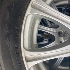 タイヤホイール付き　ブリヂストン　ブリザックVRX2 スタッドレスタイヤ4本の画像