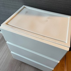 ニトリ 3段チェストの画像