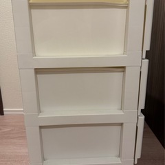 ニトリ 3段チェストの画像
