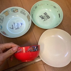 プラスチック食器 プラレールなどの画像