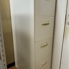 4段 ファイリング メタル キャビネット 事務用品の画像