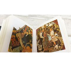 ノーマン・ロックウェル 332ページ MAGAZINE COVERS 小さい画集の画像