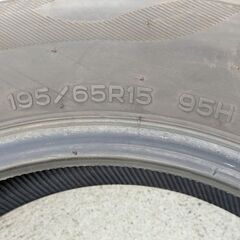 早い者勝ち　工賃こみ　２０２５年夏タイヤ　１９５／６５Ｒ１５　４本セットの画像