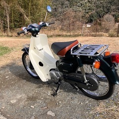 AA01 スーパーカブ50 キャブ ピカピカ 実働書付の画像