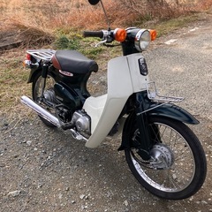 AA01 スーパーカブ50 キャブ ピカピカ 実働書付の画像