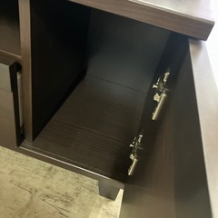 I2512-780 テレビ台 ブラウン 中古の画像