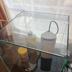 金魚水槽セット　30.30.30cmサイズの画像