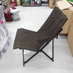 OGAWA ローチェア ダークブラウン アウトドアチェア キャンプ 収納袋付き オガワ 苫小牧西店の画像
