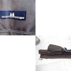 OGAWA ローチェア ダークブラウン アウトドアチェア キャンプ 収納袋付き オガワ 苫小牧西店の画像