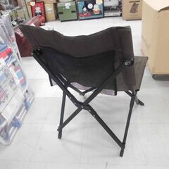 OGAWA ローチェア ダークブラウン アウトドアチェア キャンプ 収納袋付き オガワ 苫小牧西店の画像