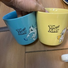 キャラクター お皿 コップの画像