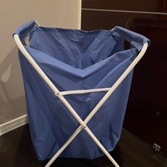 イケア　ランドリーバッグ　スタンド付き 2種の画像