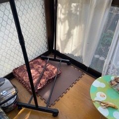 [難あり]ポールハンガーラックの画像