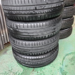 商談中‼️中古 スズキ純正 タイヤ付きスチールホイール 4本  155/65R13の画像