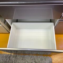 【リサイクルサービス八光】【2023年製！極美品】ニトリ キッチンカウンター アルミナ2 100CT SI（シルバー）の画像