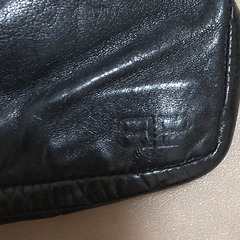 バレンシアガ レザーグローブの画像